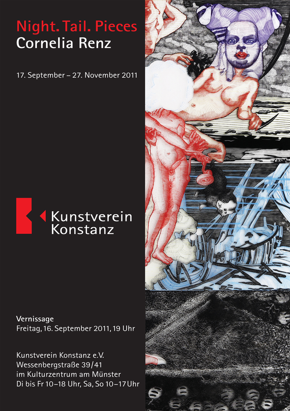 Cornelia Renz: Night. Tail. Pieces. 2011