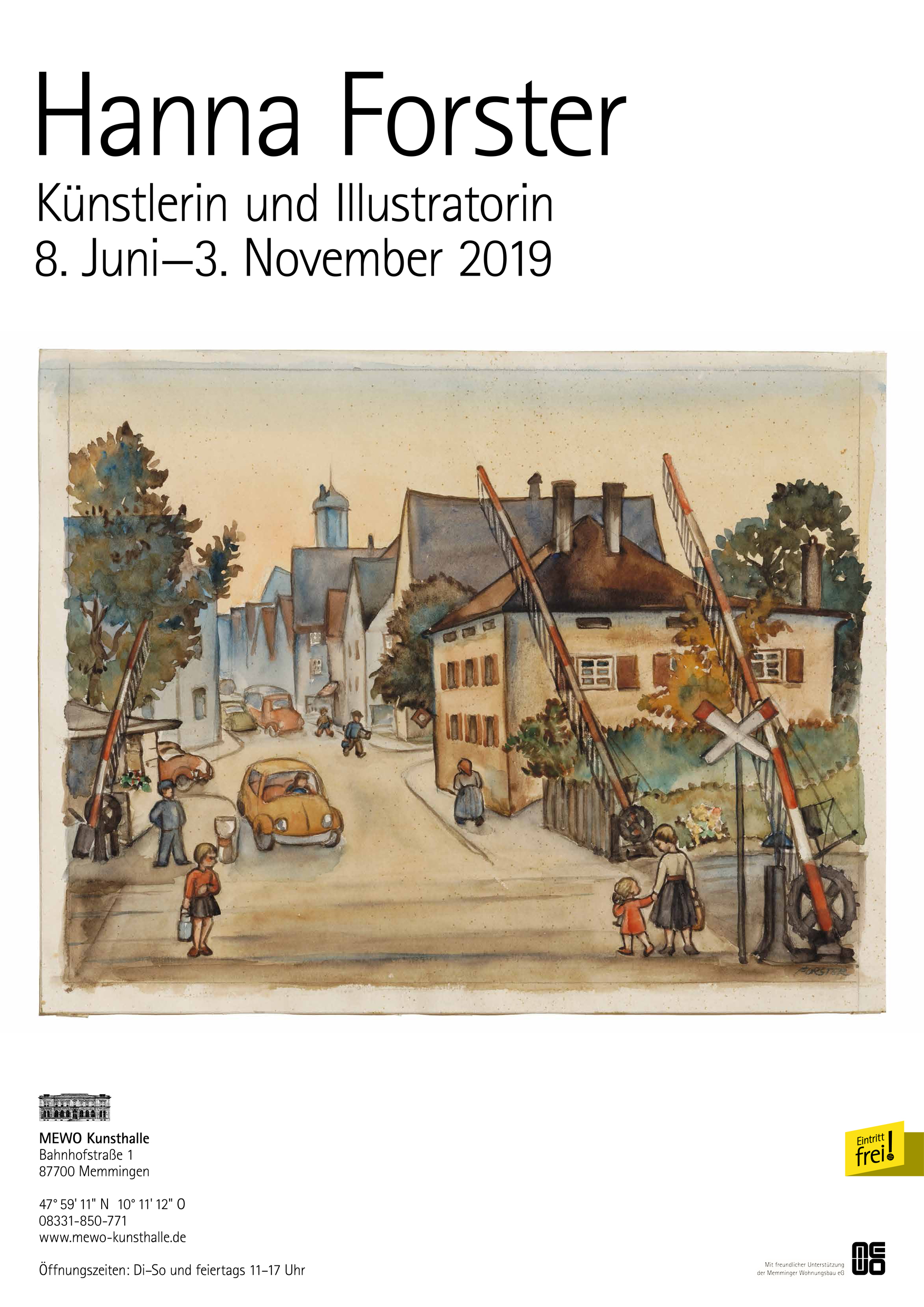 Poster Hanna Forster: Künstlerin und Illustratorin