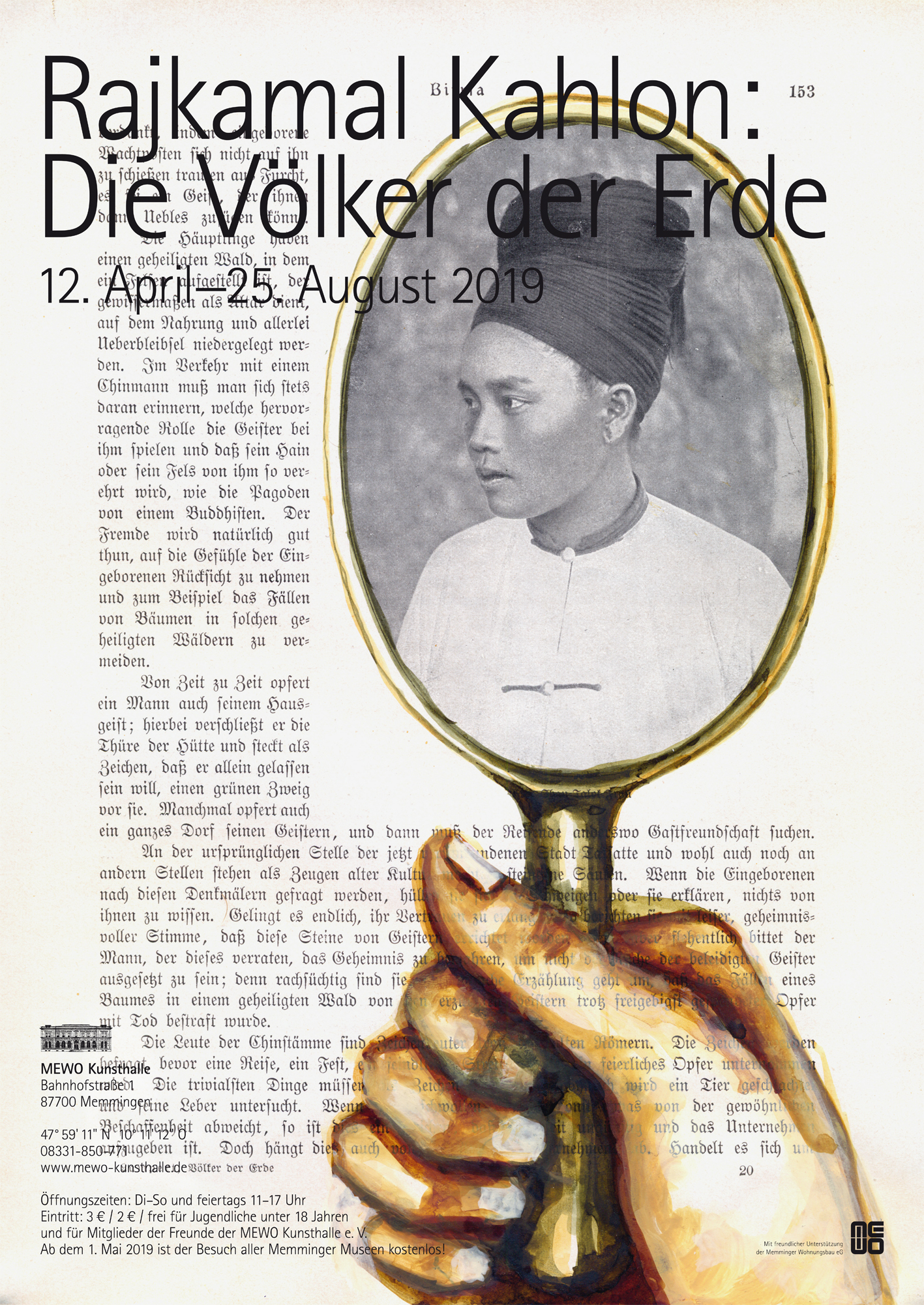 Poster Rajkamal Kahlon: Die Völker der erde